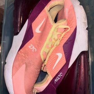 Nike Peach and Plum Sneakers